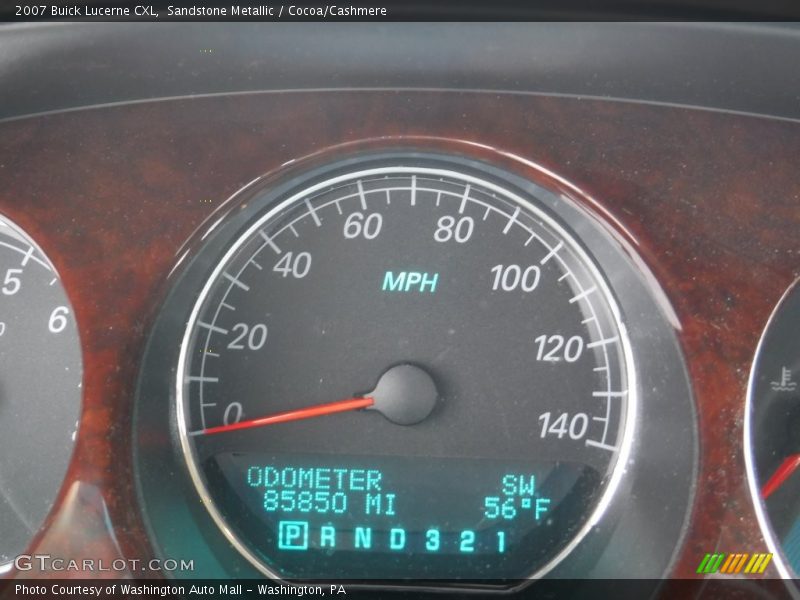 Sandstone Metallic / Cocoa/Cashmere 2007 Buick Lucerne CXL