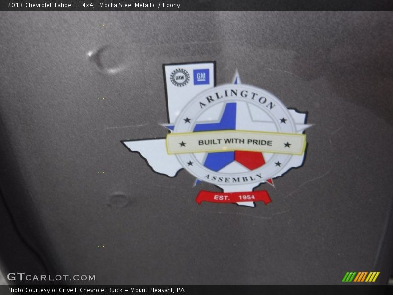 Mocha Steel Metallic / Ebony 2013 Chevrolet Tahoe LT 4x4