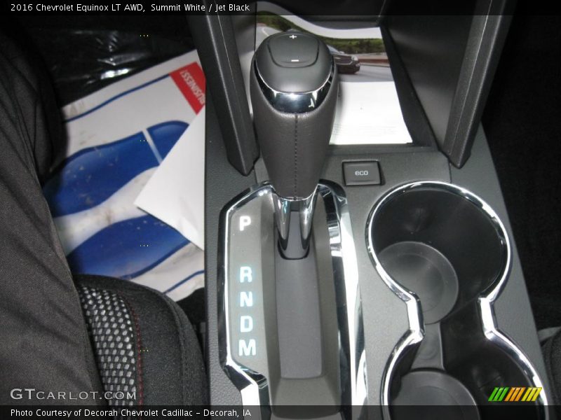Summit White / Jet Black 2016 Chevrolet Equinox LT AWD