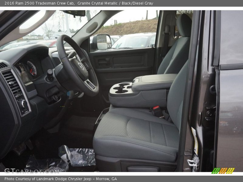 Granite Crystal Metallic / Black/Diesel Gray 2016 Ram 2500 Tradesman Crew Cab
