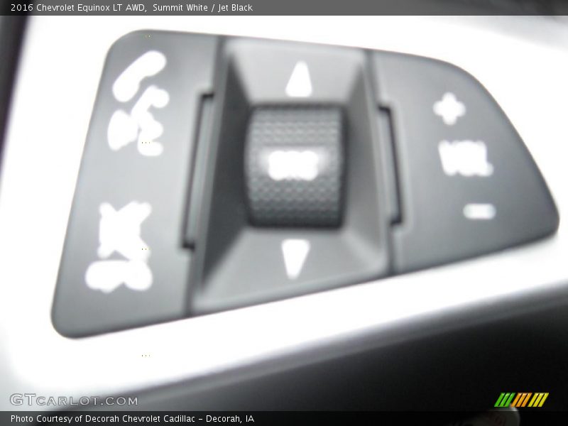 Summit White / Jet Black 2016 Chevrolet Equinox LT AWD