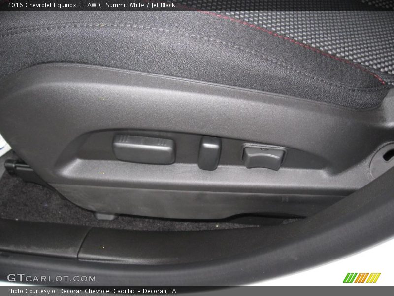 Summit White / Jet Black 2016 Chevrolet Equinox LT AWD