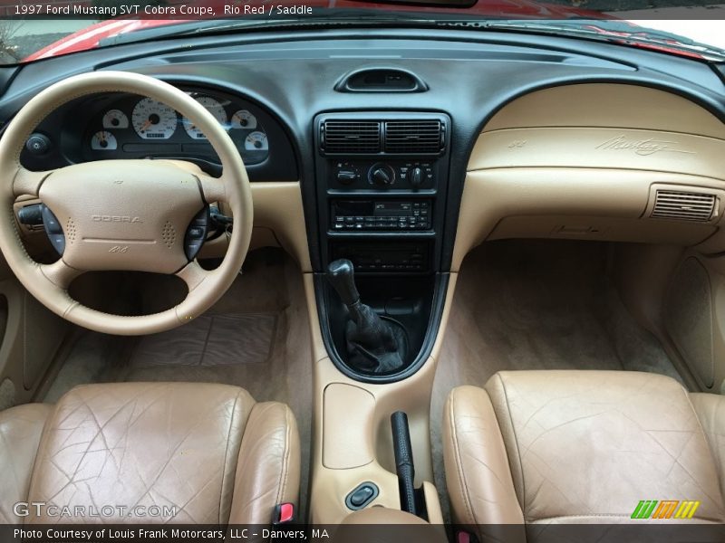 Dashboard of 1997 Mustang SVT Cobra Coupe