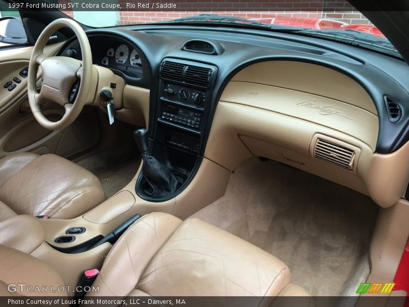 Dashboard of 1997 Mustang SVT Cobra Coupe