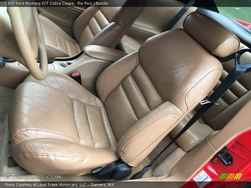 Front Seat of 1997 Mustang SVT Cobra Coupe