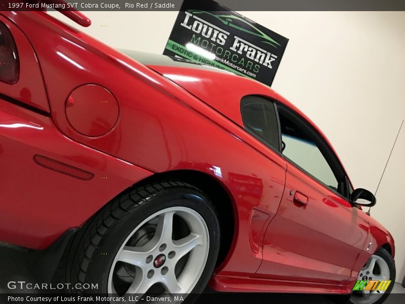 Rio Red / Saddle 1997 Ford Mustang SVT Cobra Coupe