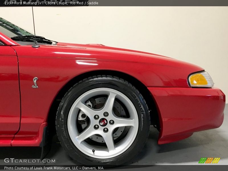 Rio Red / Saddle 1997 Ford Mustang SVT Cobra Coupe