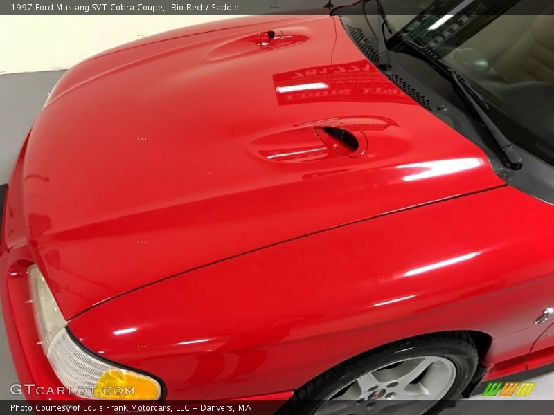 Rio Red / Saddle 1997 Ford Mustang SVT Cobra Coupe