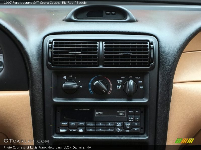 Rio Red / Saddle 1997 Ford Mustang SVT Cobra Coupe