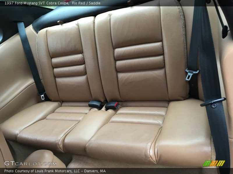 Rio Red / Saddle 1997 Ford Mustang SVT Cobra Coupe