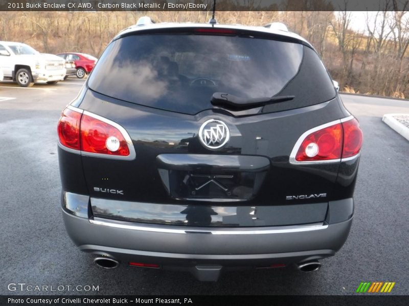 Carbon Black Metallic / Ebony/Ebony 2011 Buick Enclave CX AWD