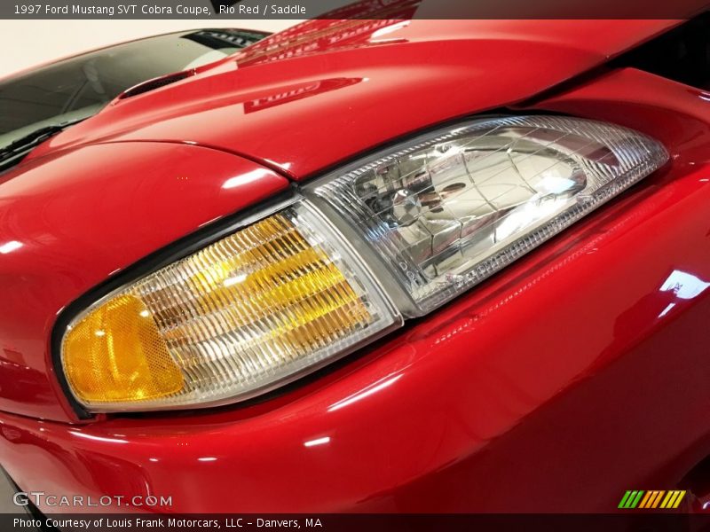 Rio Red / Saddle 1997 Ford Mustang SVT Cobra Coupe