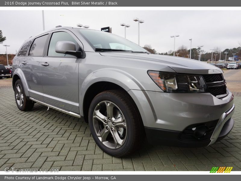 Billet Silver Metallic / Black 2016 Dodge Journey Crossroad Plus