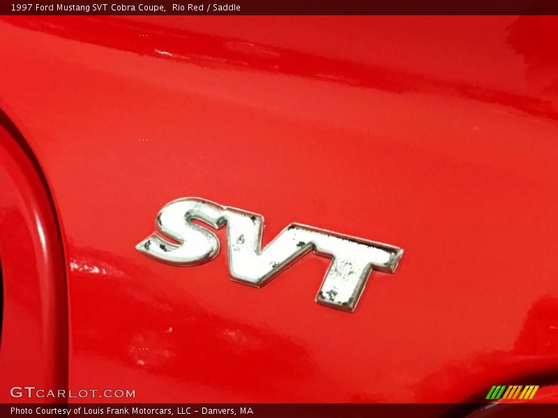 Rio Red / Saddle 1997 Ford Mustang SVT Cobra Coupe