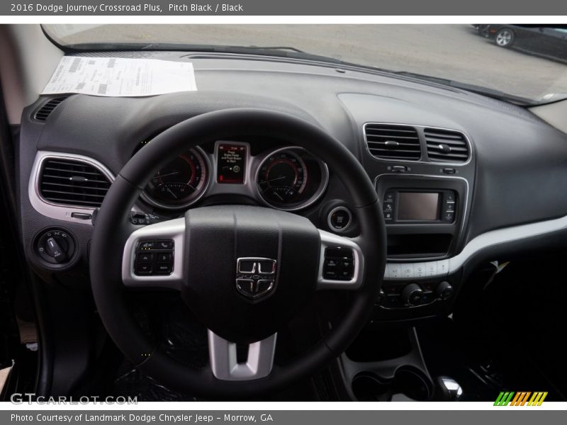 Pitch Black / Black 2016 Dodge Journey Crossroad Plus