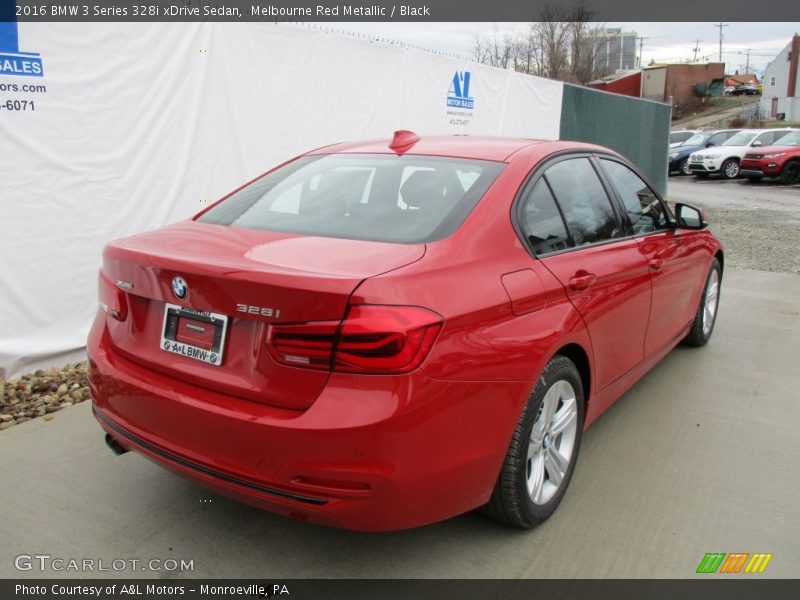 Melbourne Red Metallic / Black 2016 BMW 3 Series 328i xDrive Sedan