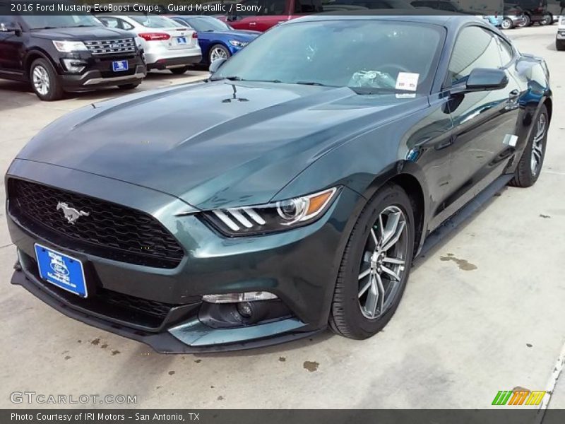Front 3/4 View of 2016 Mustang EcoBoost Coupe