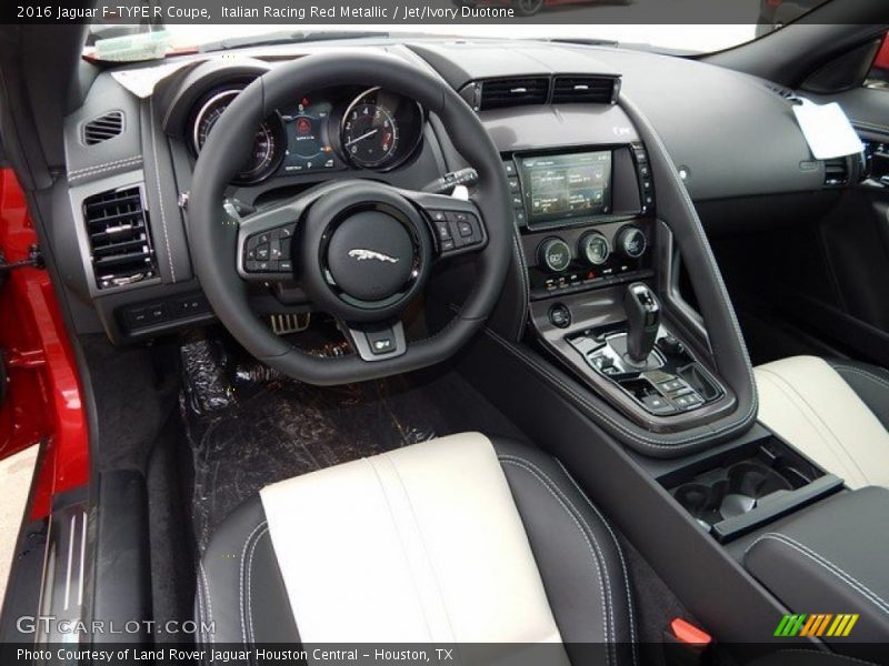 Jet/Ivory Duotone Interior - 2016 F-TYPE R Coupe 