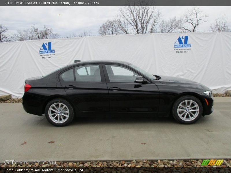 Jet Black / Black 2016 BMW 3 Series 320i xDrive Sedan