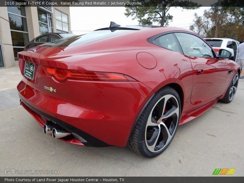 Italian Racing Red Metallic / Jet/Ivory Duotone 2016 Jaguar F-TYPE R Coupe