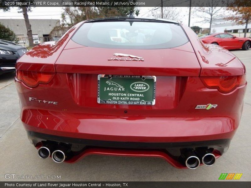Italian Racing Red Metallic / Jet/Ivory Duotone 2016 Jaguar F-TYPE R Coupe