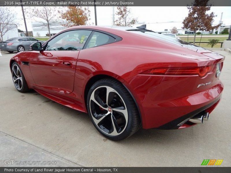 Italian Racing Red Metallic / Jet/Ivory Duotone 2016 Jaguar F-TYPE R Coupe