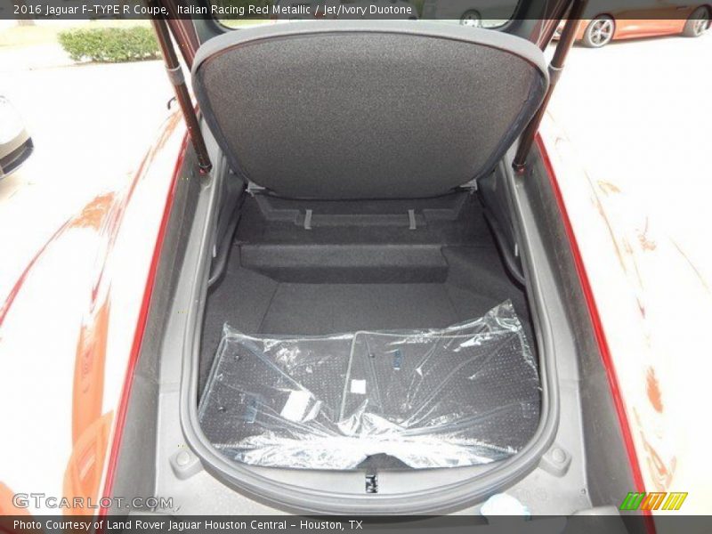 Italian Racing Red Metallic / Jet/Ivory Duotone 2016 Jaguar F-TYPE R Coupe