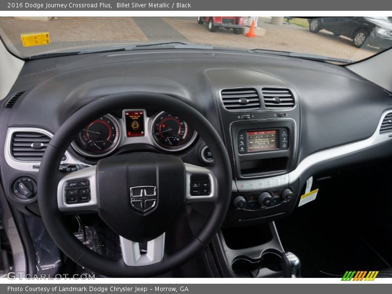 Billet Silver Metallic / Black 2016 Dodge Journey Crossroad Plus
