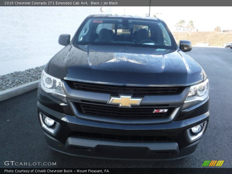 Black / Jet Black 2016 Chevrolet Colorado Z71 Extended Cab 4x4