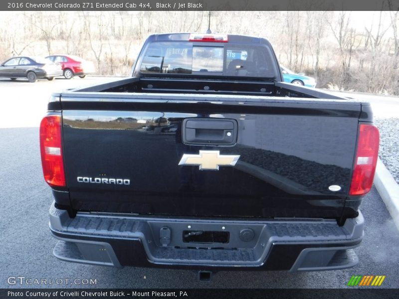 Black / Jet Black 2016 Chevrolet Colorado Z71 Extended Cab 4x4
