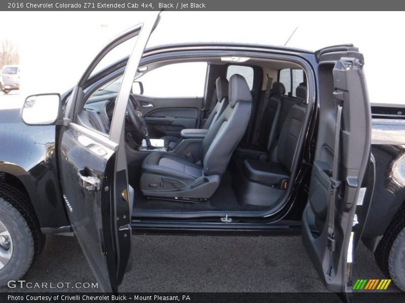 Black / Jet Black 2016 Chevrolet Colorado Z71 Extended Cab 4x4