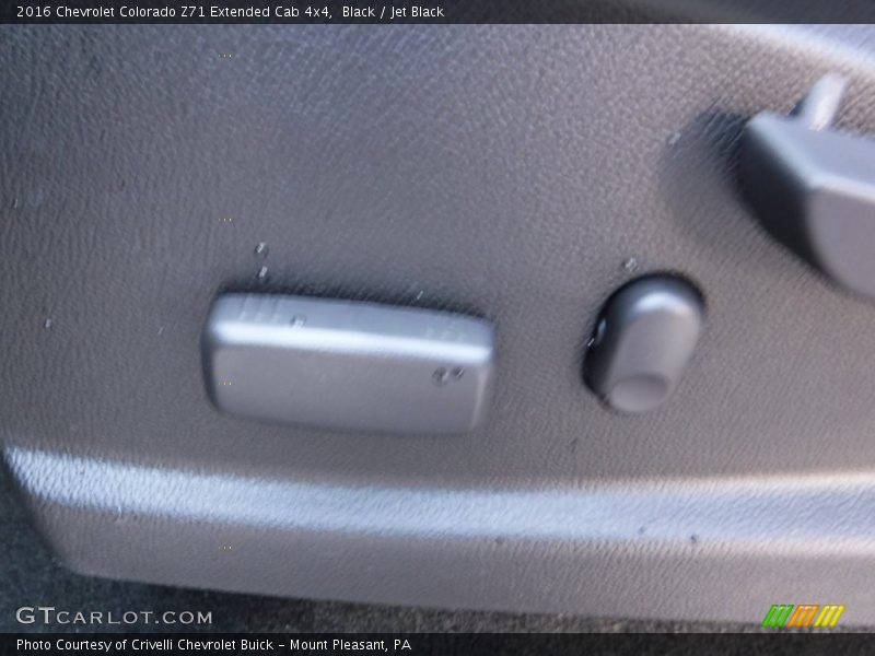 Black / Jet Black 2016 Chevrolet Colorado Z71 Extended Cab 4x4