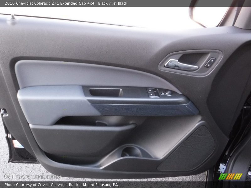 Black / Jet Black 2016 Chevrolet Colorado Z71 Extended Cab 4x4