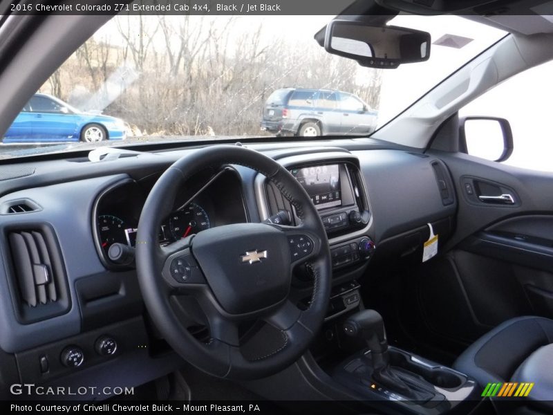 Black / Jet Black 2016 Chevrolet Colorado Z71 Extended Cab 4x4