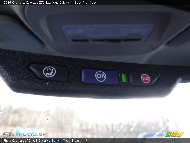 Black / Jet Black 2016 Chevrolet Colorado Z71 Extended Cab 4x4