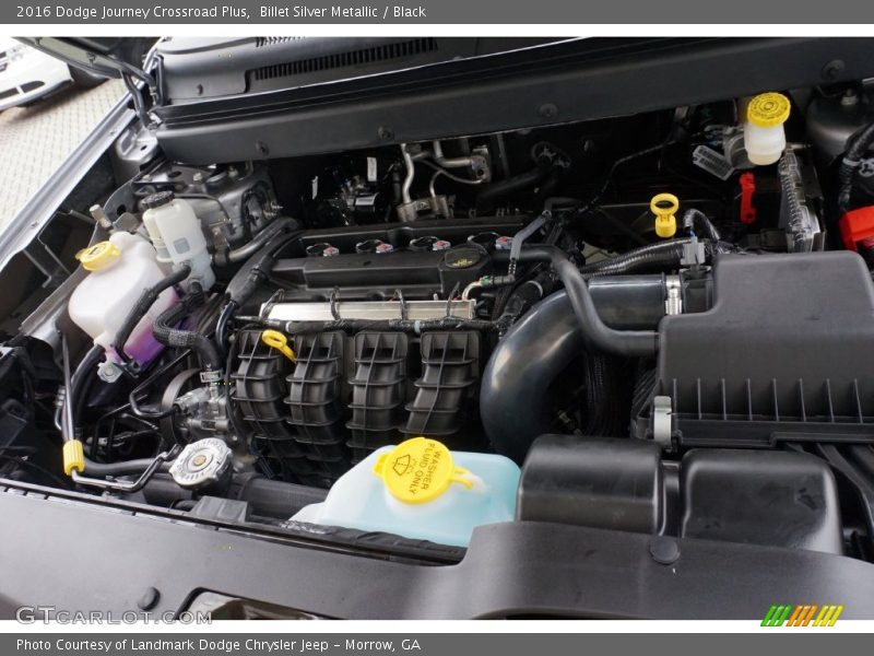 Billet Silver Metallic / Black 2016 Dodge Journey Crossroad Plus