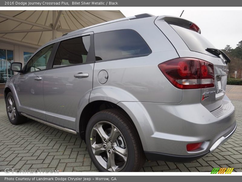 Billet Silver Metallic / Black 2016 Dodge Journey Crossroad Plus