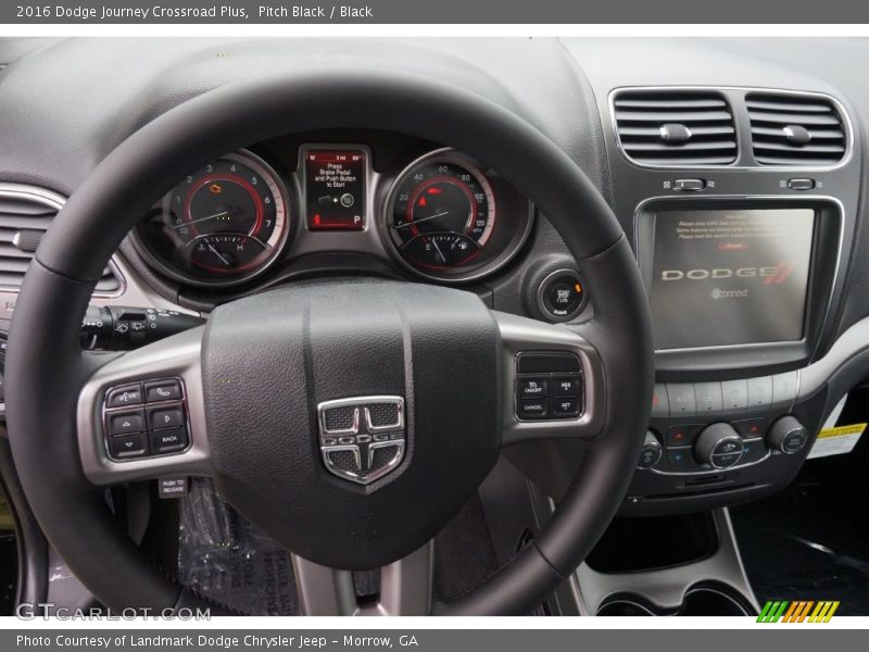Pitch Black / Black 2016 Dodge Journey Crossroad Plus