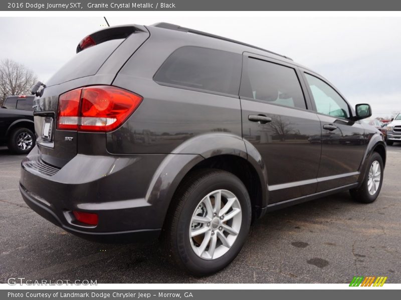 Granite Crystal Metallic / Black 2016 Dodge Journey SXT