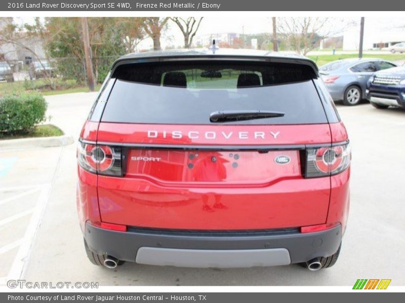 Firenze Red Metallic / Ebony 2016 Land Rover Discovery Sport SE 4WD
