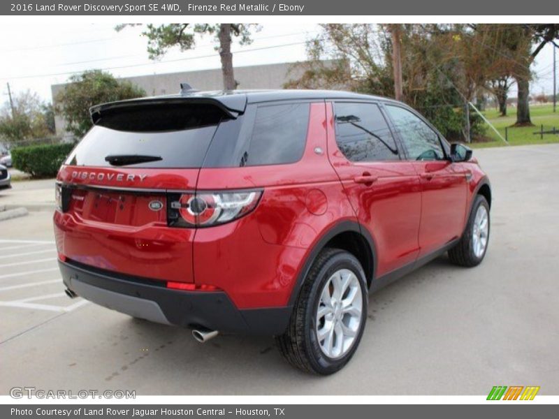 Firenze Red Metallic / Ebony 2016 Land Rover Discovery Sport SE 4WD