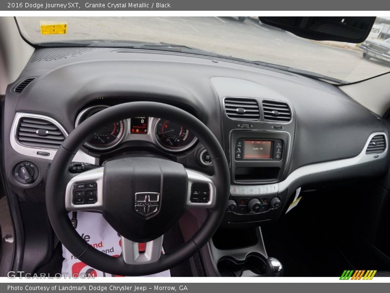 Granite Crystal Metallic / Black 2016 Dodge Journey SXT