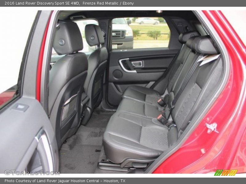 Rear Seat of 2016 Discovery Sport SE 4WD