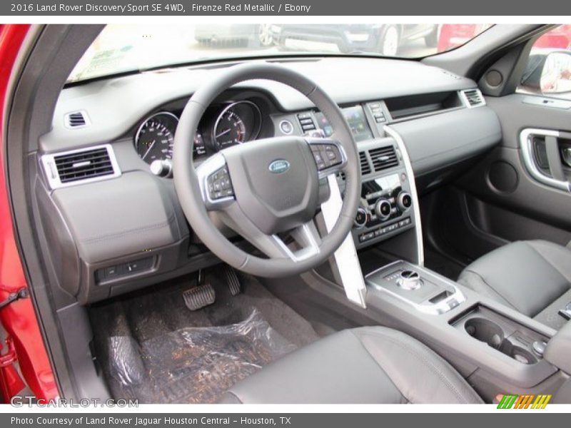 Front Seat of 2016 Discovery Sport SE 4WD
