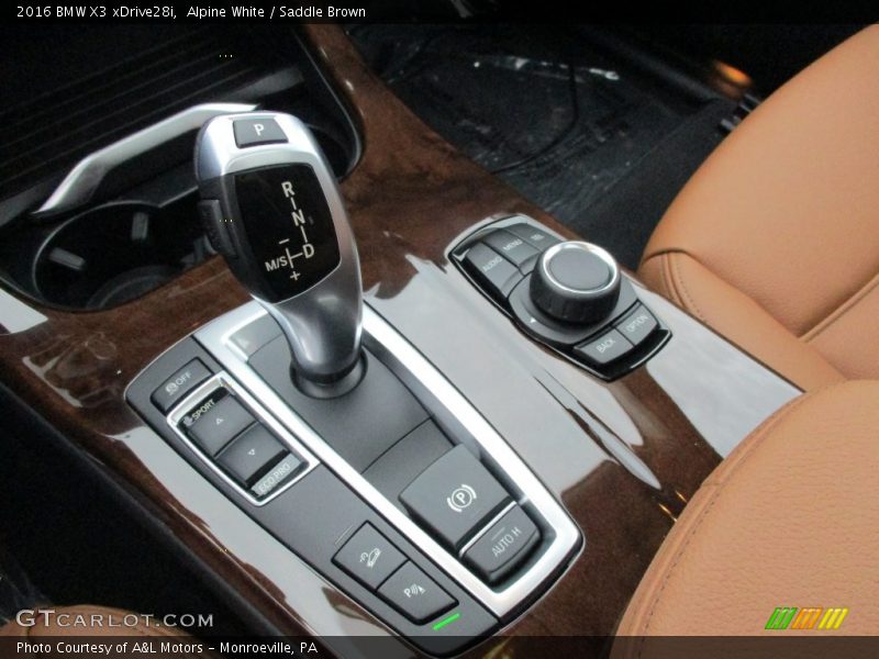 Alpine White / Saddle Brown 2016 BMW X3 xDrive28i
