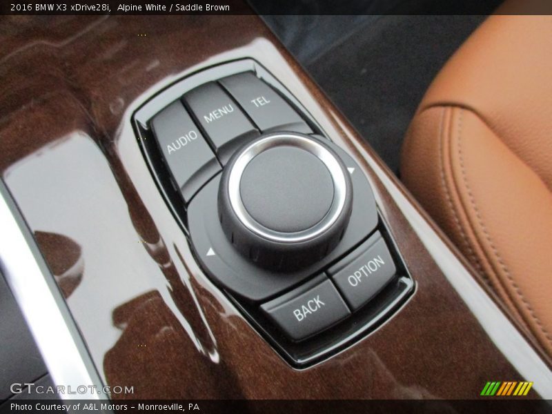Alpine White / Saddle Brown 2016 BMW X3 xDrive28i