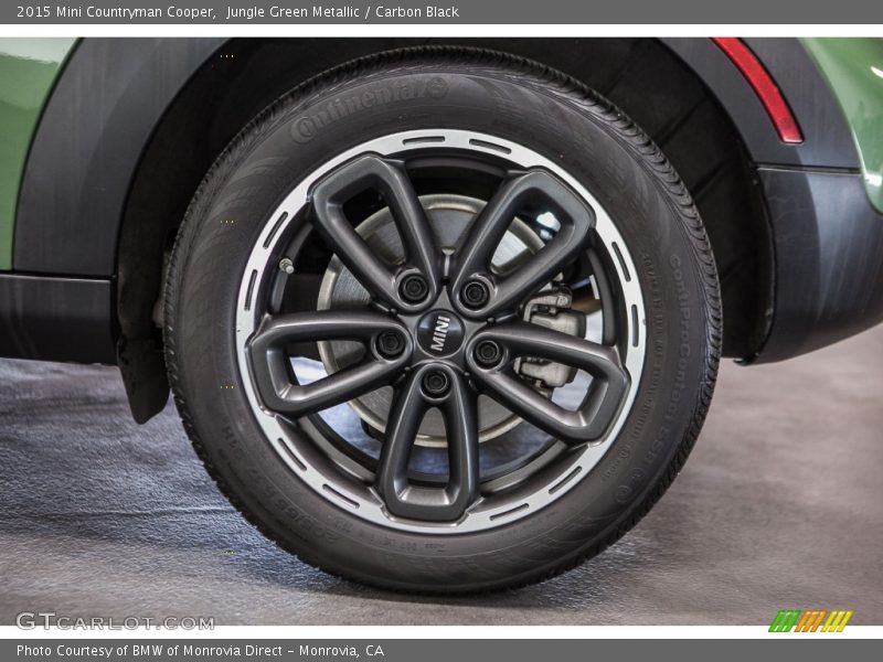 Jungle Green Metallic / Carbon Black 2015 Mini Countryman Cooper
