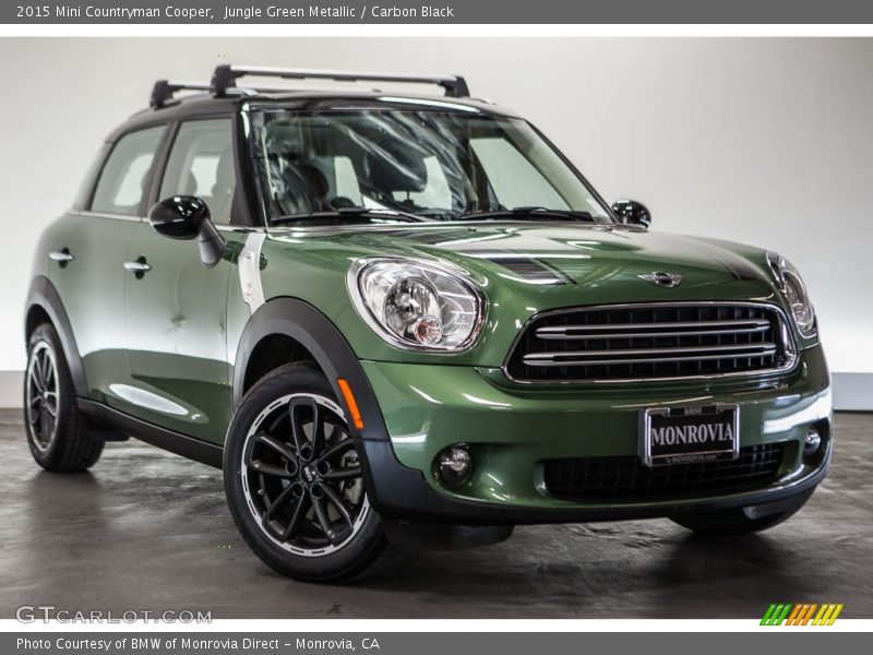 Jungle Green Metallic / Carbon Black 2015 Mini Countryman Cooper