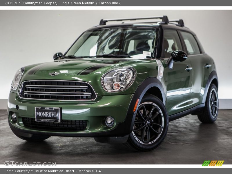 Jungle Green Metallic / Carbon Black 2015 Mini Countryman Cooper