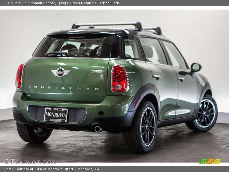 Jungle Green Metallic / Carbon Black 2015 Mini Countryman Cooper